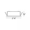 WAC Lighting HR-LED-COV-BK LED Button Retrofit Housing view 2