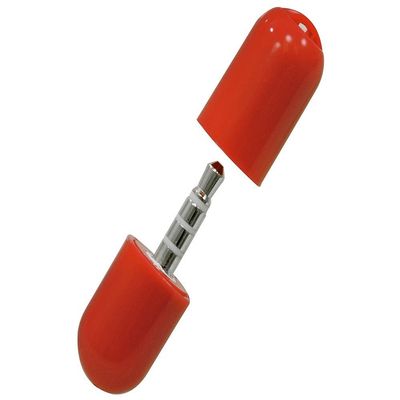 Cellet Red Compact microphone For Apple iPod Classic, iPod Touch, iPhone 3G, & 3G S
