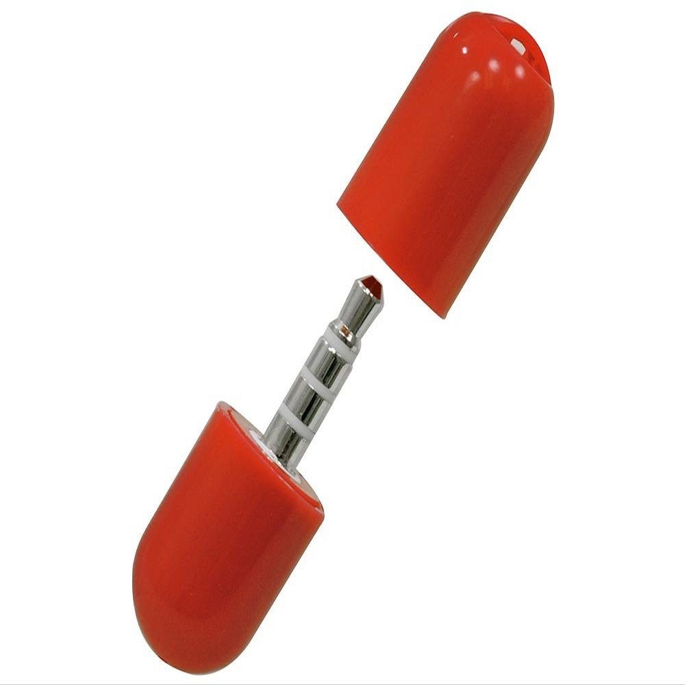 Cellet Red Compact microphone For Apple iPod Classic, iPod Touch, iPhone 3G, & 3G S