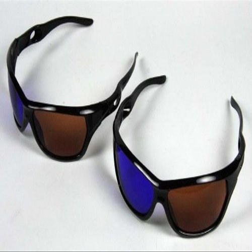 3D Glasses - Plastic ColorCode Style - For TV, Internet & Print (2 Pairs)