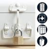 Master Lock Padlock, Solid Brass Body Lock, Keyed Alike, Best Used for Best Used for Indoor Storage Lockers, School Lockers and More (Pack of 6) view 3