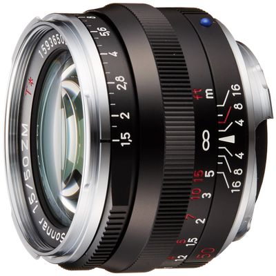 Carl Zeiss C Sonner T 1.5/50ZM BK Black