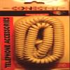 25 foot telephone cord white view 1