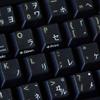 4Keyboard Japanese Katakana Keyboard Labels Layout with White Lettering Transparent Background for Desktop, Laptop and Notebook view 1