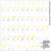 Macedonian Keyboard Sticker with Yellow Lettering ON Transparent Background view 1