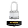 Master Lock M1XTLF Magnum Heavy Duty Padlock with Key, 2 Pack Keyed-Alike view 2