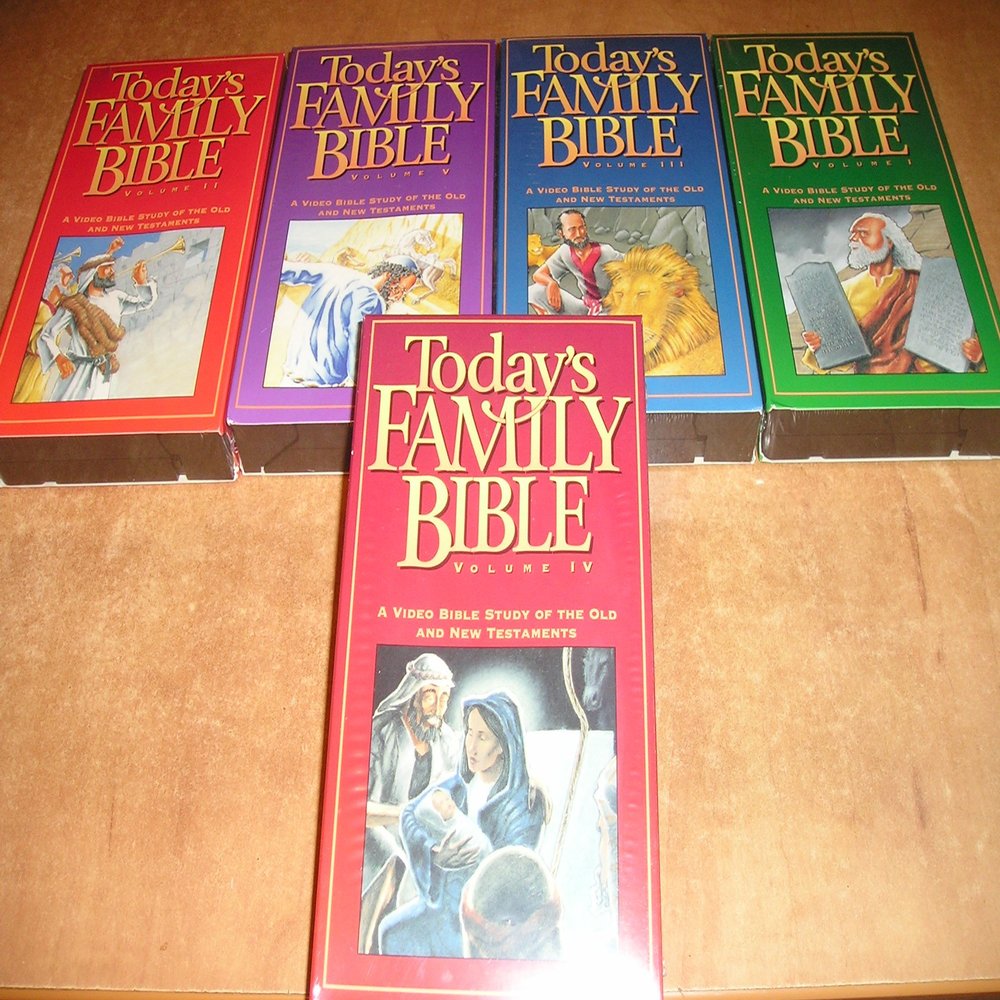 Today's Family Bible (Vhs Tapes Volumes I-V) (A Video Bible Study of the Old & New Testaments)