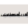 Die Cuts With A View Wall Art London Cityscape Peel & Stick, Large, 2 Sheets view 1