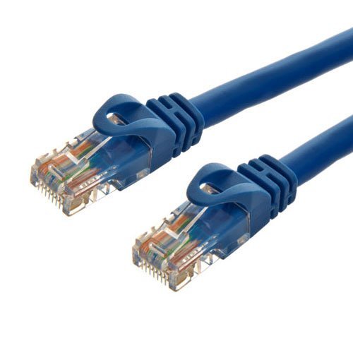 1ft Blue Cat 6 Patch Cable, Molded