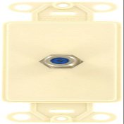 Leviton 40681-A Decora Insert, F Connector, Almond