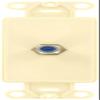 Leviton 40681-A Decora Insert, F Connector, Almond view 1