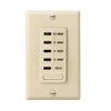 Intermatic EI230 2/4/8/12 Hour SPST 1800-Watt Electronic In-Wall Countdown Timer, Ivory view 1