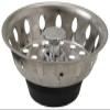 Chrome Basket Sink Strainer view 1