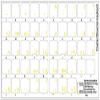 4Keyboard Slovenian/Croatian Keyboard Stickers with Yellow Lettering ON Transparent Background for Desktop, Laptop and Notebook view 2