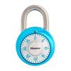 Master Lock Combination Padlock Light Blue Gym Lock, School Lock 1561DLTBLU view 1