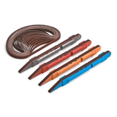 1/4" Sanding Detailer Coarse Grit Kit for Wood Working, Model Building, 3D Printing, Detail Sanding