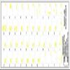 SPANISH (LATIN AMERICAN) KEYBOARD LABELS WITH YELLOW LETTERING ON TRANSPARENT BACKGROUND view 2