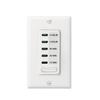 Intermatic EI215W 15/30/60 Minute, 2/4 Hour SPST 1800-Watt In-Wall Countdown Timer, White view 1