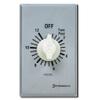 Intermatic FF312H 12-Hour Spring Loaded Wall Timer No Hold - Energy-Saving Universal Compatibility - Automatic Timer with Easy Installation, Brushed Metal Finish view 1
