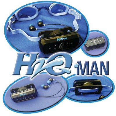 Intova H2OMan Swim 8 GB Waterproof MP3 Player (Black/Blue)