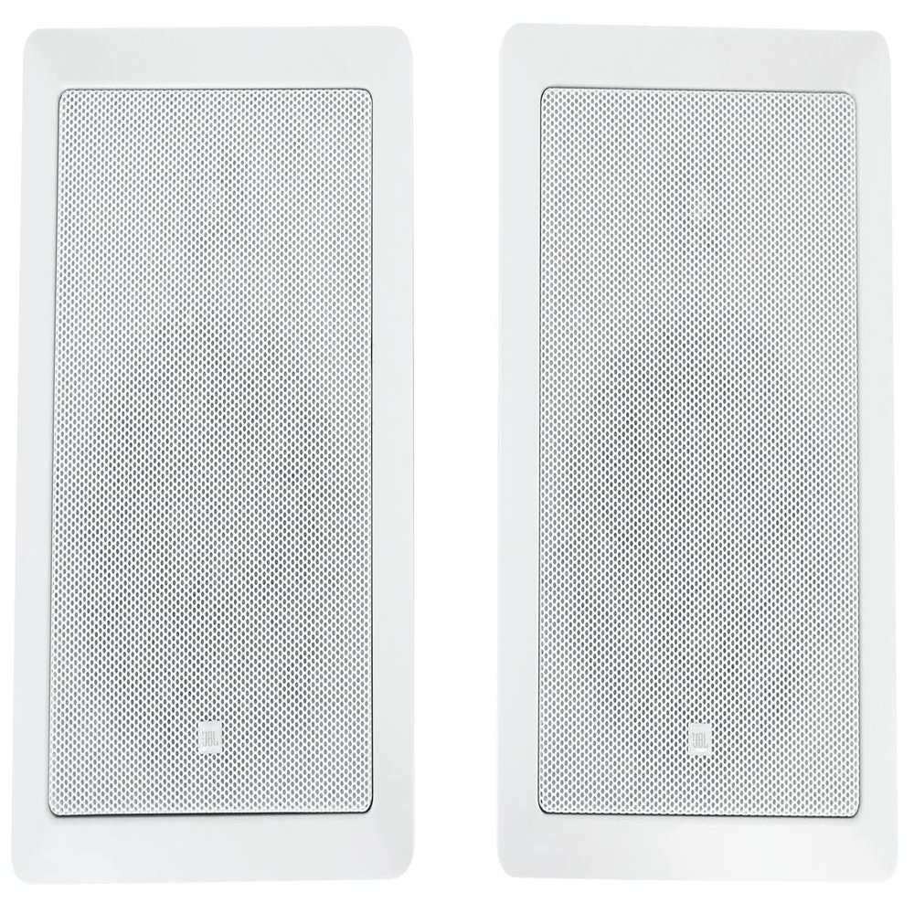 JBL Professional Control 126WT Premium In-Wall Loudspeaker with Transformer Taps Sold as Pair,white