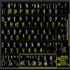 Spanish (Traditional)-English Non-Transparent Keyboard Stickers ON Black Background view 2