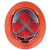 MSA 475371 V-Gard Full-Brim Hard Hats, Ratchet Suspension, Size 6 1/2-8, Red view 4