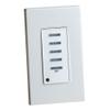Leviton NE505-C Dimensions Multizone System, Single Zone Scene Controller with 5 Buttons, White/Ivory view 1