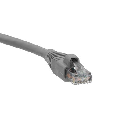 Leviton 62460-15S eXtreme 6+ Standard Patch Cord, CAT 6, 15-Foot Length, Grey