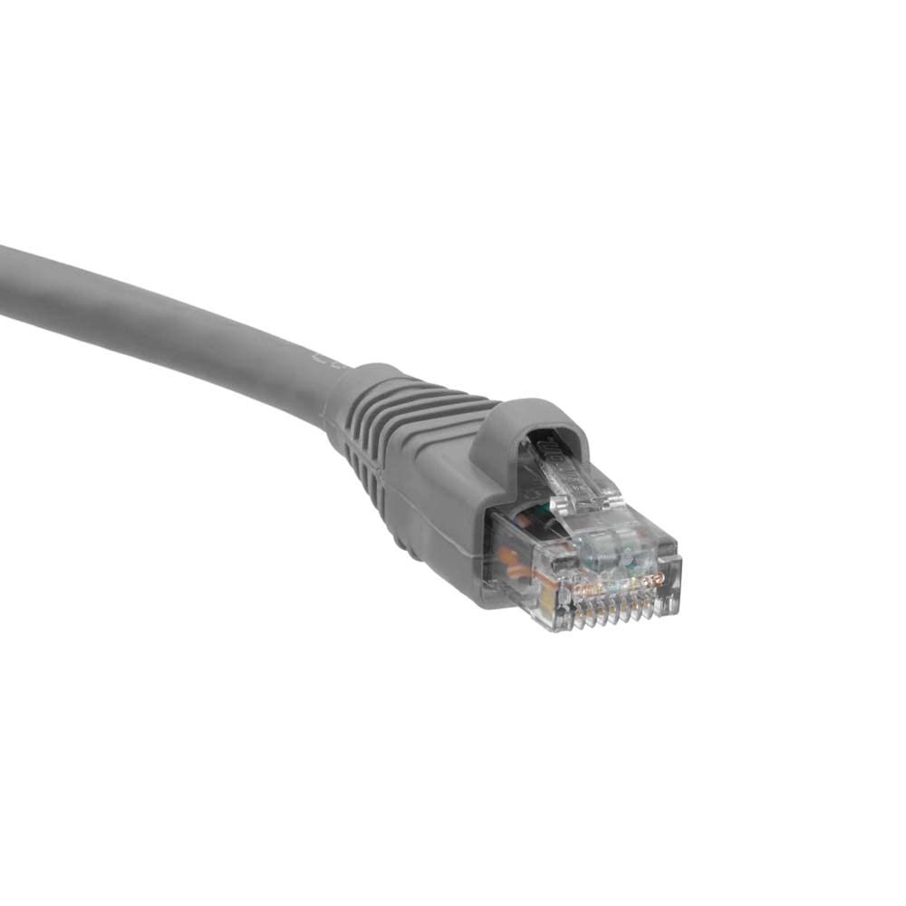 Leviton 62460-15S eXtreme 6+ Standard Patch Cord, CAT 6, 15-Foot Length, Grey