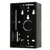 Leviton Surface Mount Backbox, Single Gang, 1.89", 42777-1EA, Black view 1