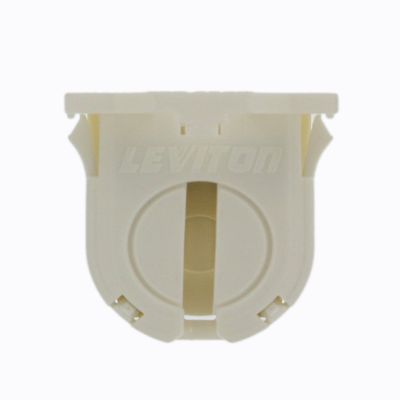 Leviton T8 MED FLUOR LMPHLDR W Post SML, 13662-SWP