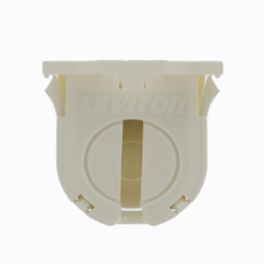 Leviton T8 MED FLUOR LMPHLDR W Post SML, 13662-SWP
