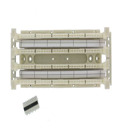 Leviton GigaMax 5E 110-Style Wiring Block, Wall Mount with Legs Kit, Cat 5E with C5S, 100-Pair, 41AB2-1F5