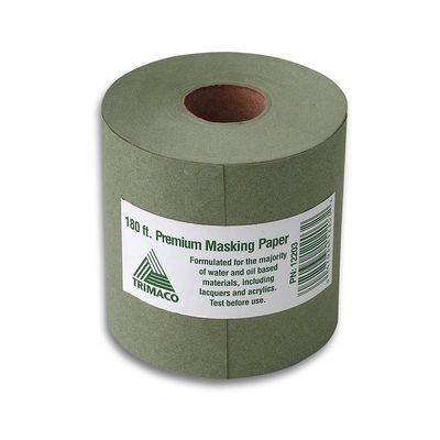 Trimaco 3-inch x 60-yard Green Premium Masking Paper