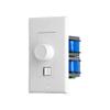 OSD Audio SVC205 in-Wall Volume Control with On/Off Switch, 300W Speaker Control with Impedance Matching, Single Gang Wall Plate, White view 2