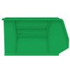 Akro-Mils 30260 AkroBins Plastic Storage Bins, 18"x11"x10", Green, 6-Pack view 2