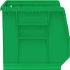 Akro-Mils - 30250GREEN 30250 AkroBins Plastic Storage Bin Hanging Stacking Containers, (15-Inch x 16-Inch x 7-Inch), Green, (6-Pack) view 4