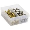 Akro-Mils 40717 Plastic Length Dividers for Small Drawers in Akro-Mils Plastic Cabinets, Custom Storage Inserts for Teacher Toolbox, Small Parts Organizer, Screw Organizer and More, 6-Pack, Clear view 3