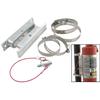 Allstar Performance ALL10510 2.5 lbs Quick Release Fire Extinguisher Bracket view 1