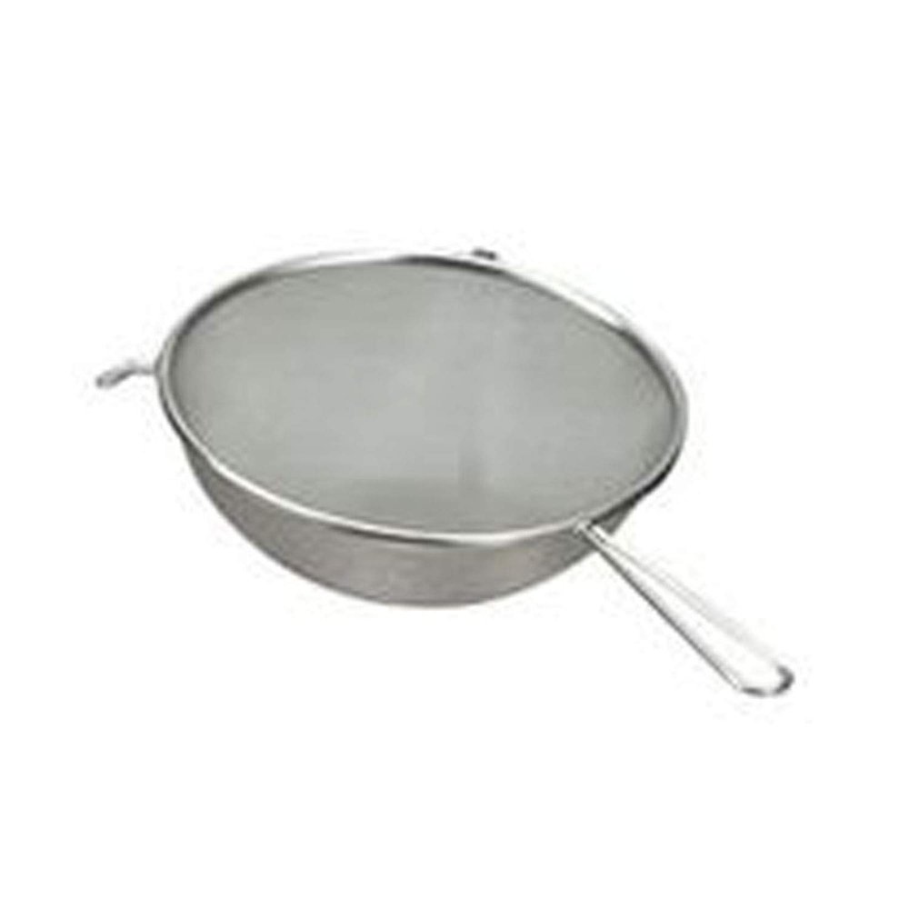Little Wood 18-8 Stainless Steel Strainer, 8.7 inches (22 cm), Made in Japan