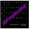Dvorak Right-Handed Non-Transparent Keyboard Stickers ON Black Background view 2