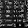English UK Large Lettering Keyboard Sticker (Upper CASE) ON Black Background view 1