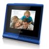 Coby DP356BLU 3.5-Inch Digital Photo Frame with Alarm Clock, Blue view 1