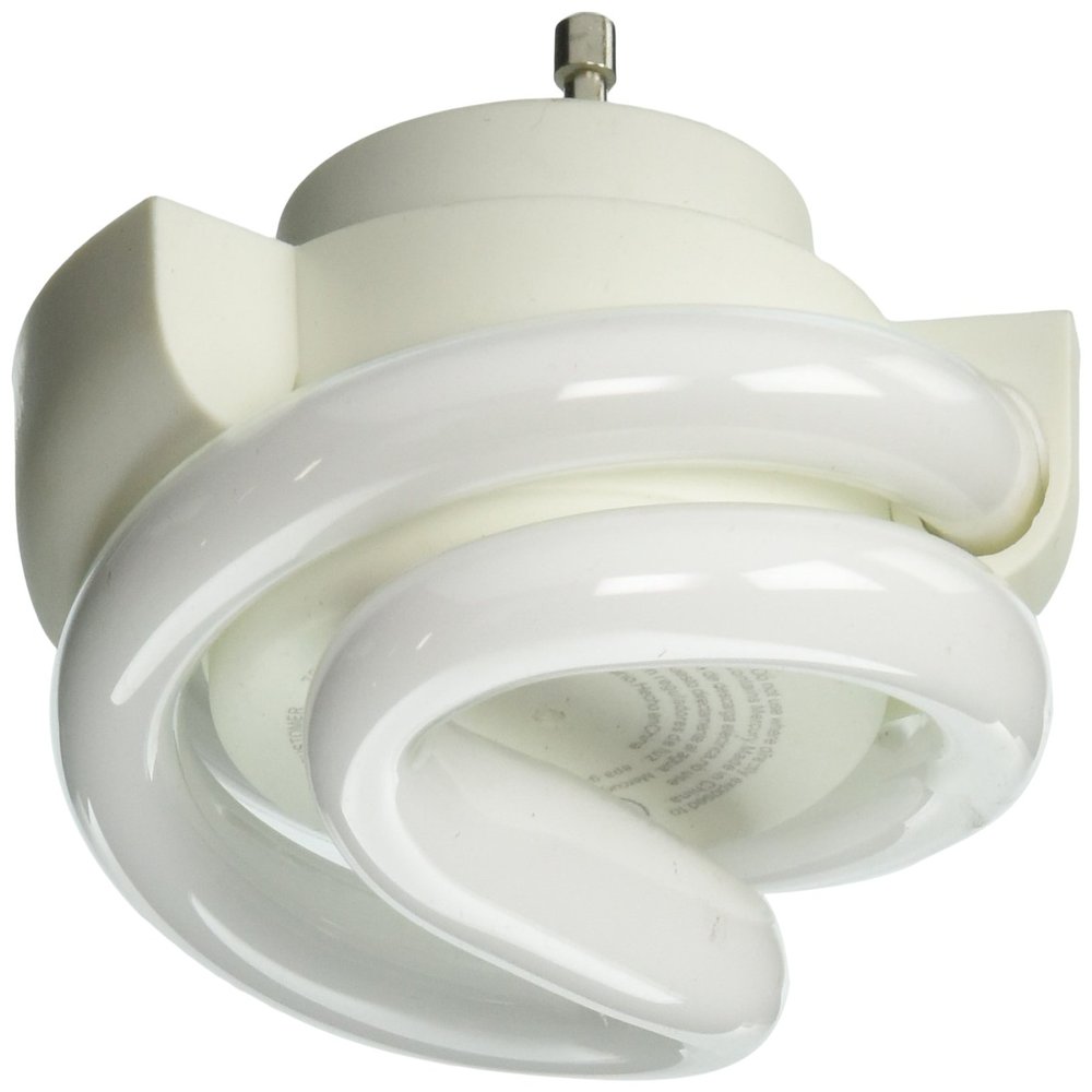 TCP Low Profile SpringLamp CFL Light Bulb  Soft White 60W Equivalent (2700K) GU24 Twist and Lock Base