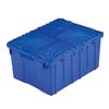 Orbis Flipak Distribution Container, 15-3/16 x 10-7/8 x 9-11/16, Blue view 1