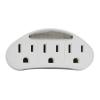 Prime PBADL101 Outlet Power Tap with Photocell Nightlight, White view 1