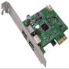 denno- Ultra High Speed 2 Ports PCI-Express x1 USB3.0 Expansion Card 2epci USB mepi  U32 view 1