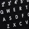MAC ENGLISH LARGE LETTERING (UPPER CASE) KEYBOARD STICKER BLACK BACKGROUND FOR DESKTOP, LAPTOP AND NOTEBOOK view 3