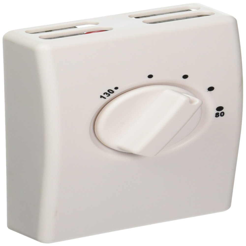 Systemair FAT 10 Fantech Attic Thermostat, 80 To 130 Degree, 115 Volt, 22 Amp